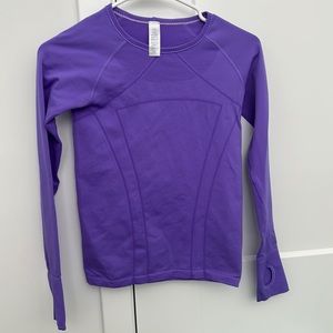 Ivviva / lululemon swiftly long sleeve top